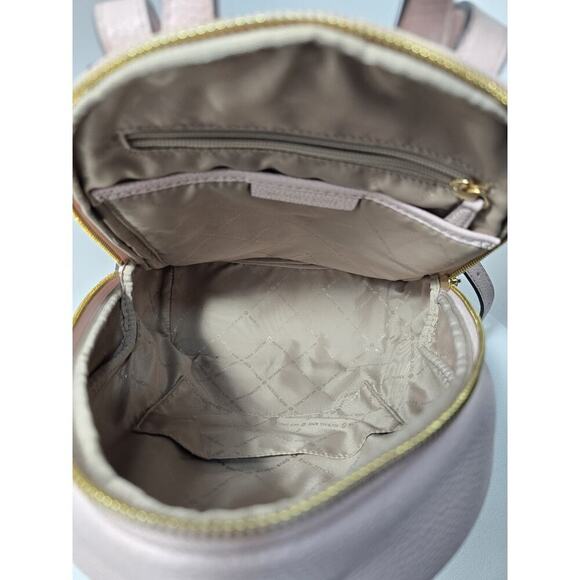 MICHAEL KORS Women’s Erin Medium Pebbled Leather Backpack Fawn MSRP $358 - Picture 11 of 14